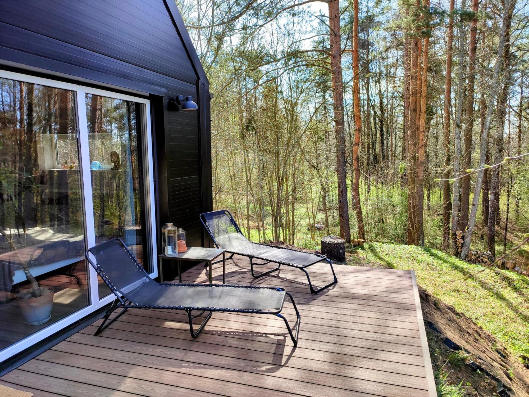 Liyeplauke Modern Sauna Cabin In Horse Ranch מראה חיצוני תמונה