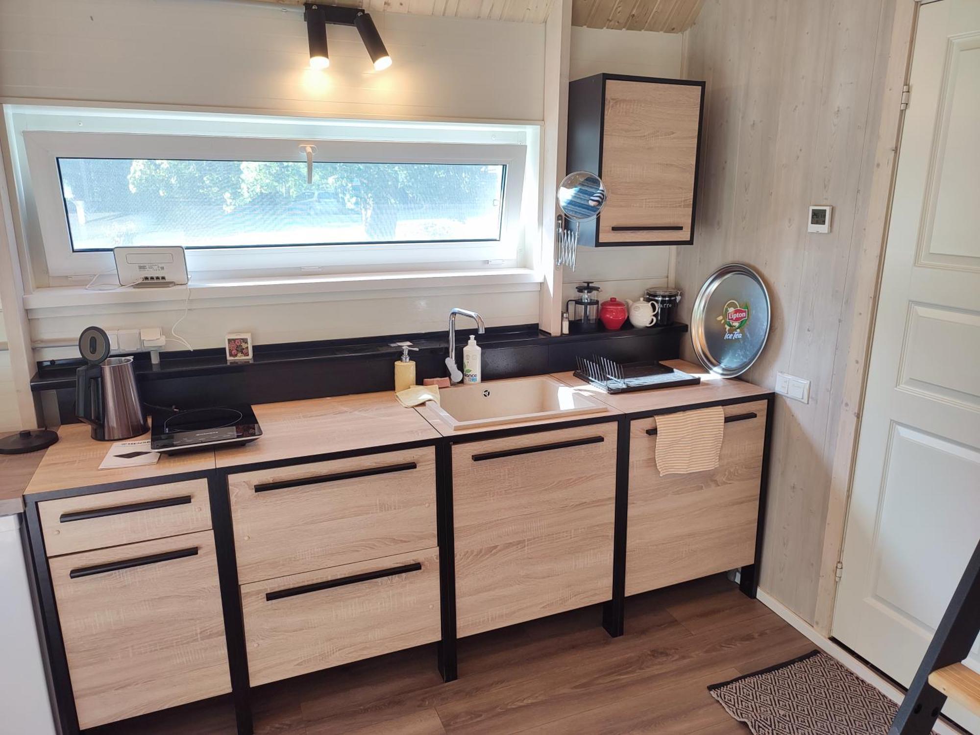 Liyeplauke Modern Sauna Cabin In Horse Ranch מראה חיצוני תמונה